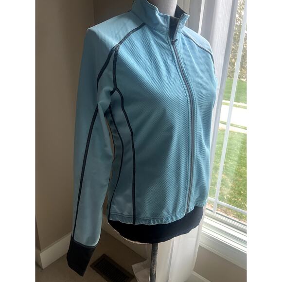 Novara y2k blue full zip cycling jacket size S - Picture 2 of 5
